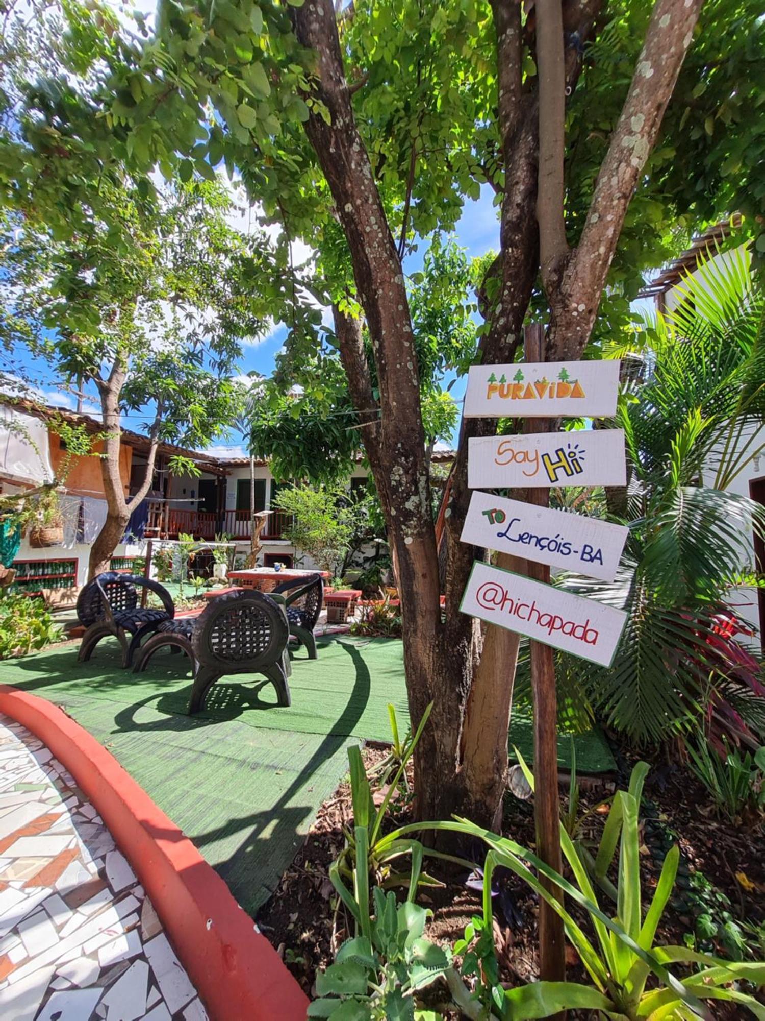 HI Hostel Chapada Lencois Buitenkant foto